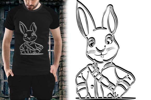 Adorable Hand-Drawn Bunny Vectors for Creative Projects