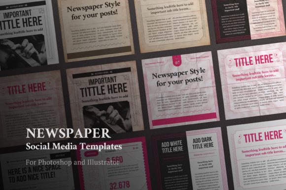 Elevate Your Feed: The Power of Newspaper Social Media Templates