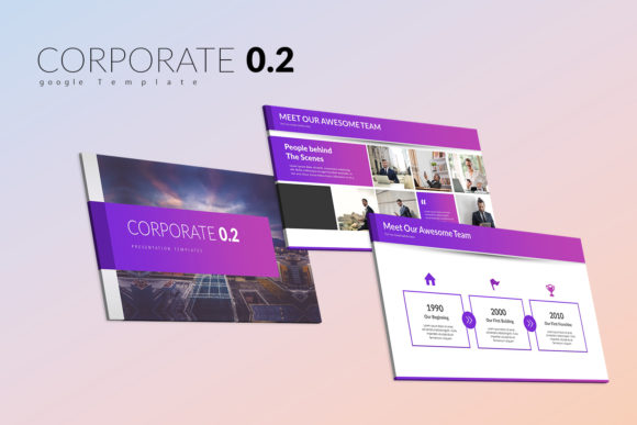Elevate Your Style: Corporate 0.2 Google Slide Templates