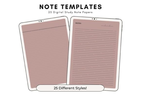 Lilac Suede Printable Note Templates: Your Digital Stationery Solution