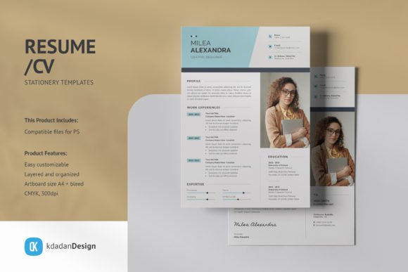 Resume/CV PSD Design Templates Vol 157: A Designer's Guide