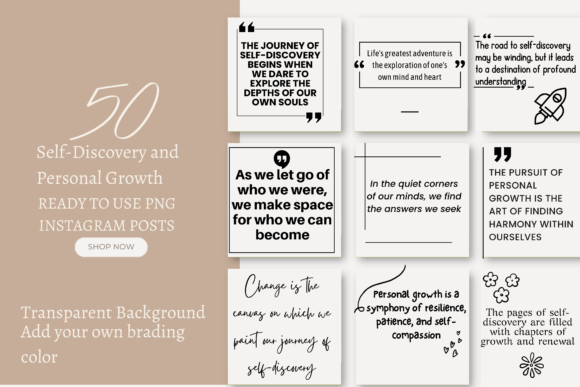 Self-Discovery Personal Growth Templates: Elevate Your Brand