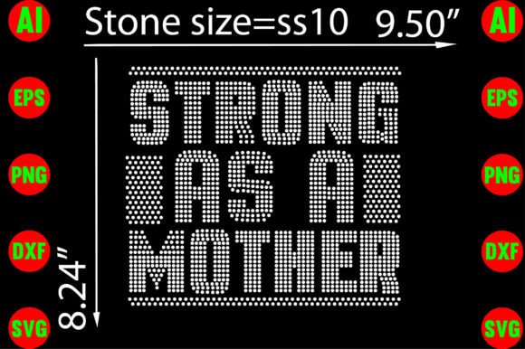 Sparkle and Sentiment: Designing with Mother Day Rhinestone Templates