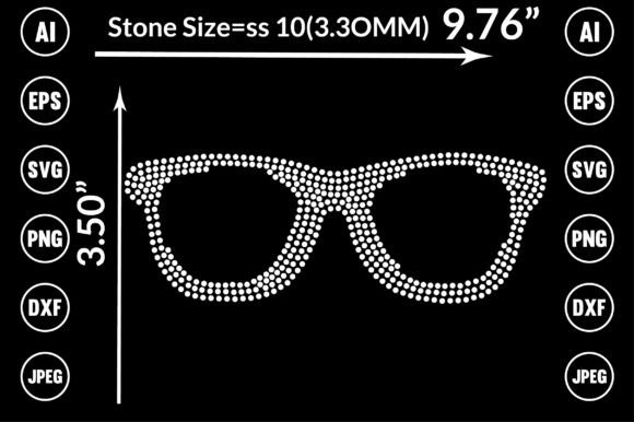 Sparkle and Style: Using Sunglass Rhinestone Templates