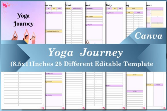 Streamline Your Creative Workflow with Yoga Journey Canva Templates