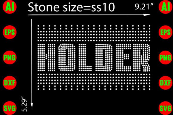 Unlock Creative Potential with Holder Rhinestone Templates Design